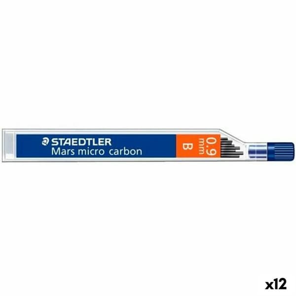 Lyijykynän vaihto-osat Staedtler Mars Micro Carbon B 0,9 mm (12 osaa)
