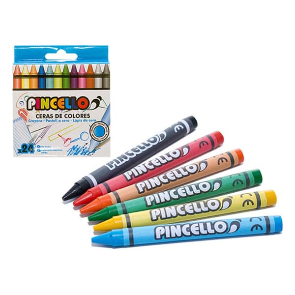 Farvevoks (24 pcs)