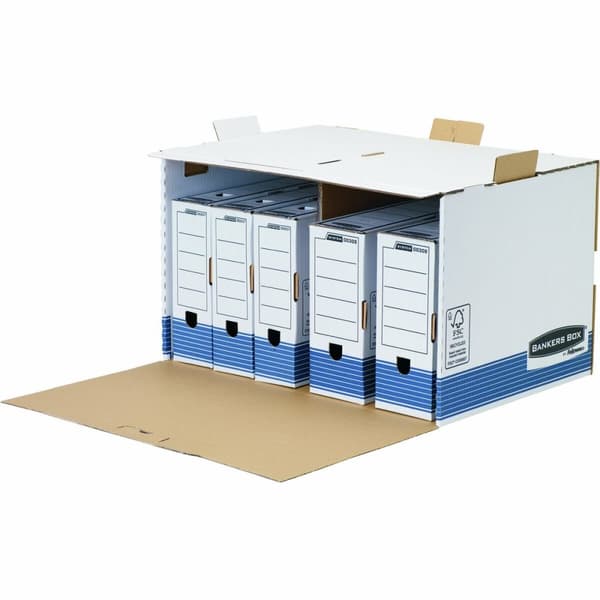 Tiedostolaatikko Fellowes Sininen Valkoinen A4 33,5 x 55,7 x 38,9 cm