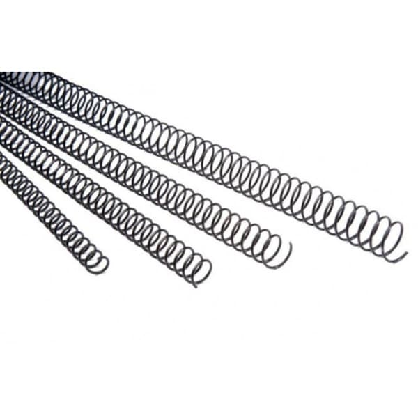 Spiraler Fellowes 5110601 100 enheder Metal Sort Ø 16 mm