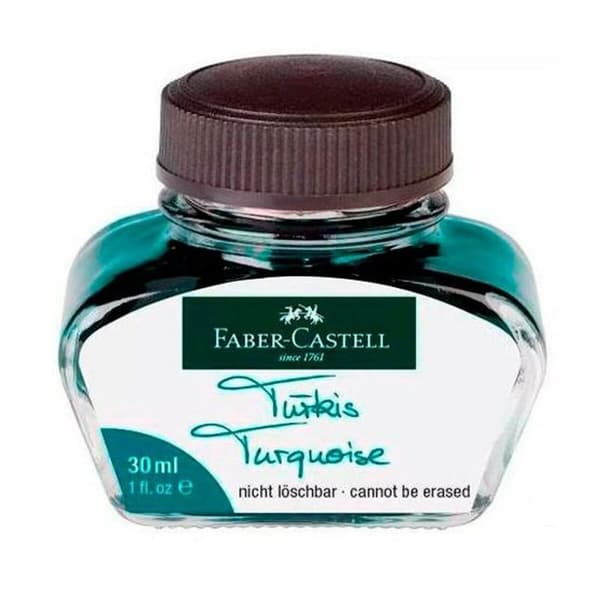 Inkwell Faber-Castell Turkisblå 6 Dele 30 ml