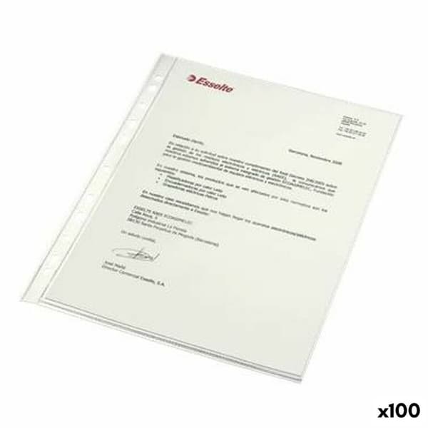 Case Esselte Gennemsigtig A4 100 enheder