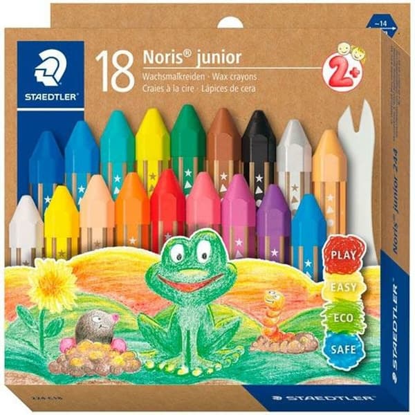 Farvevoks Staedtler Noris Multifarvet 6 Dele
