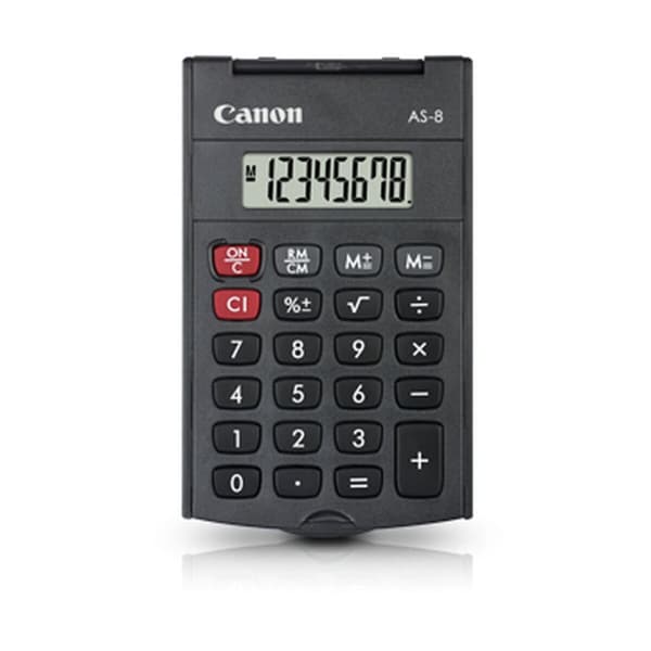 Lommeregner Canon AS-8