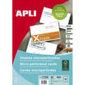 Miniatyrbillede 1 af 2: Business cards Apli Hvid 50 Ark 90 x 50,8 mm