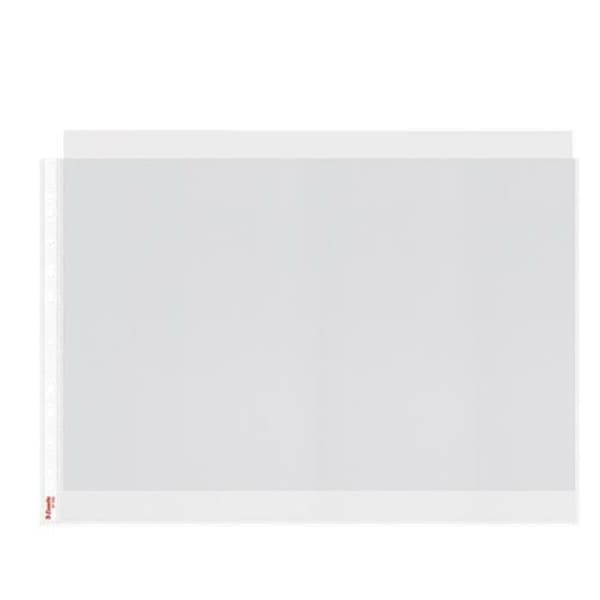 Case Esselte Landscape Pocket Vandret Gennemsigtig A3 polypropylen (10 Dele)