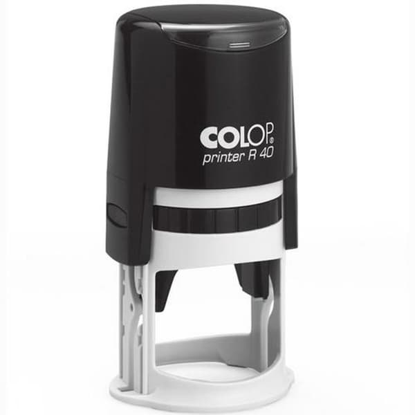 Stempel Colop Printer R 40 Sort Ø 40 mm