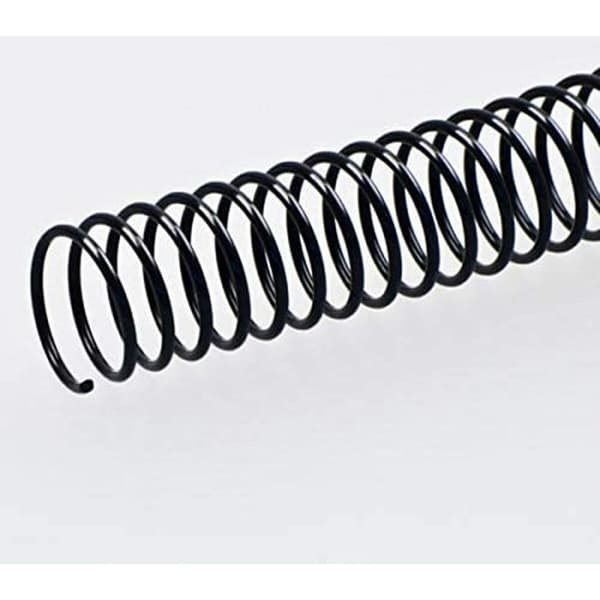 Spiraler Fellowes 100 enheder Sort Metal Ø 10 mm