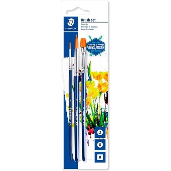 Pensler Staedtler 3 Dele Træ Syntetisk fiber