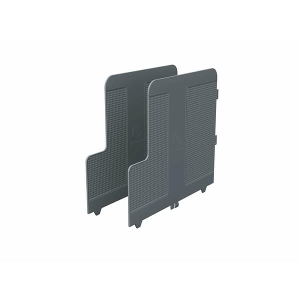 Faneblade Exacompta Grå polystyren 28 x 0,6 x 24 cm (2 enheder)