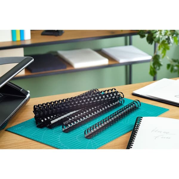 Spiraler Fellowes 5348504 50 enheder Sort PVC Ø 25 mm