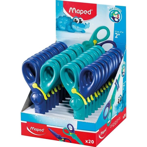 Saks Maped Kidipulse Børns 12 cm Blå (20 enheder)