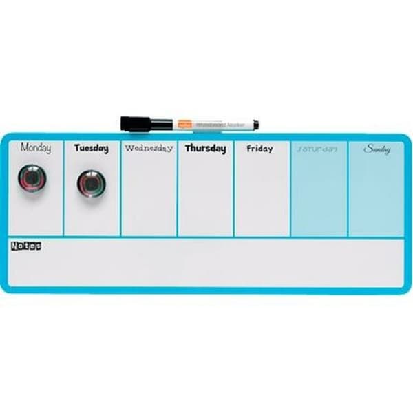 Ugentlig Planner Nobo Blå 36 x 14 cm
