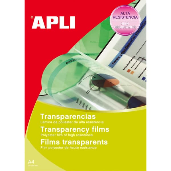 Ark Apli Gennemsigtig A4