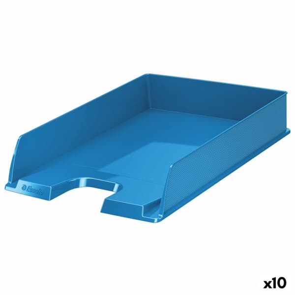 Sorteringsbakke Esselte 623606 polystyren A4 Mørkeblå (10 enheder)