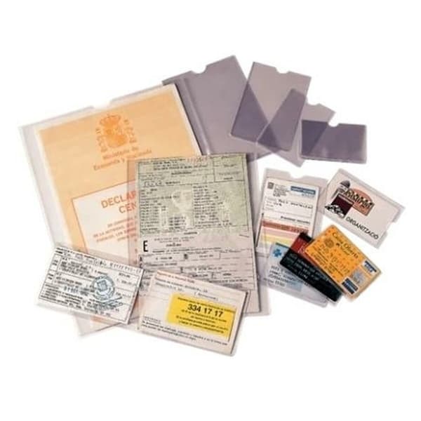 Case Esselte Identitetskort Gennemsigtig PVC 100 Dele 10,8 x 16 cm