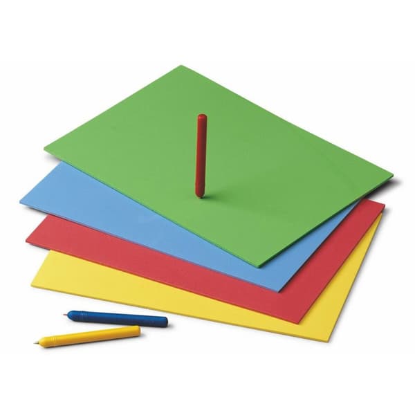Eva Gummi Faibo Multifarvet EVA 21 x 30 cm (20 Dele)