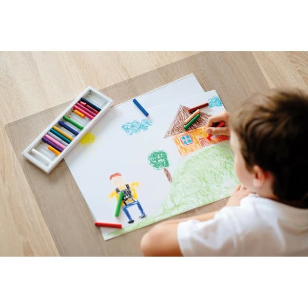 Skridsikker Måtte Durable Duraglas Borddug Gennemsigtig Plastik 65 x 50 cm