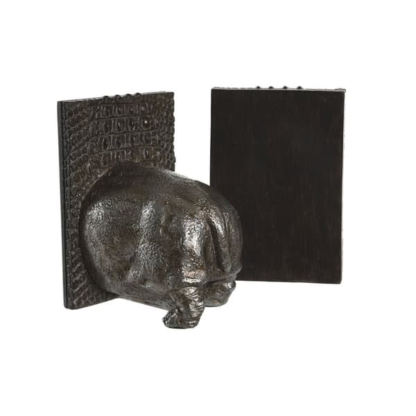 Držalo za knjige DKD Home Decor 15 x 11 x 17 cm Harpiks Kolonistil