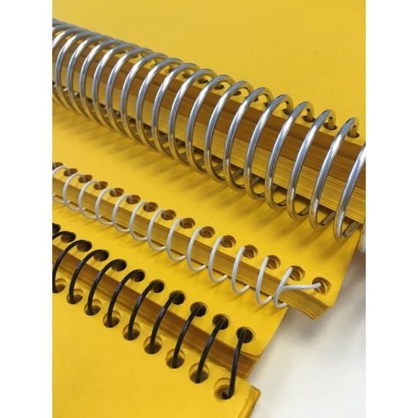 Spiraler Fellowes 25 enheder Sort Metal Ø 36 mm