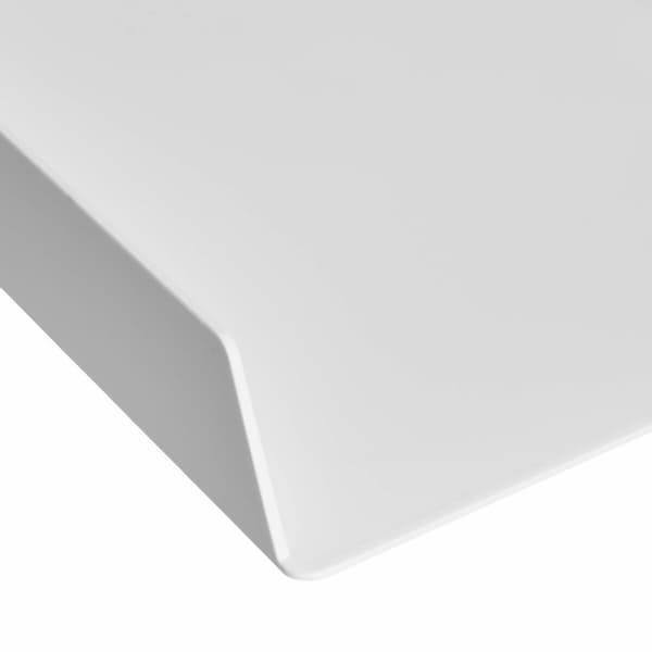 BRUGT Sorteringsbakke Amazon Basics Hvid Plastik (2 enheder) (Refurbished A+)
