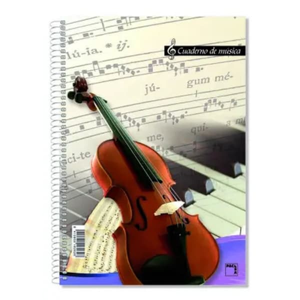 Musikblok Pacsa Din A4 10 Dele 20 Ark