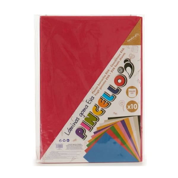 Eva Gummi Pincello 1804049-001 Rød 30 x 2 x 20 cm (24 enheder)