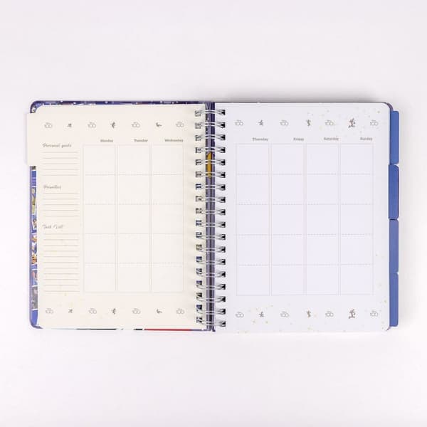 Ugentlig Planner Disney 19 x 24 x 2 cm