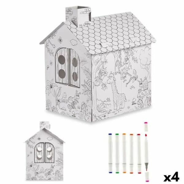 Håndværksspil Hus (4 enheder)