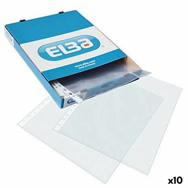 Covers Elba Gennemsigtig Din A4 (100 Dele) (10 enheder)