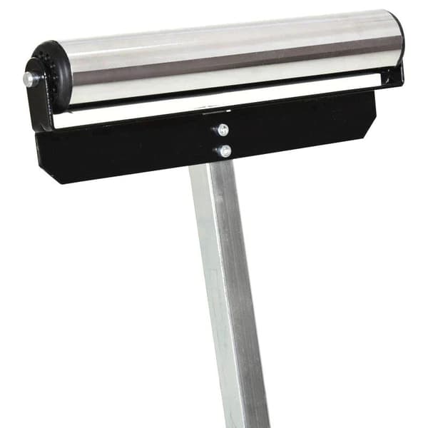 Rootz Rullestativ - Rullestøtte - Justerbar Rullestativ - Hjælpestander - Støttestativ - Metal - Sort - 44 X 50 X 68-110 cm
