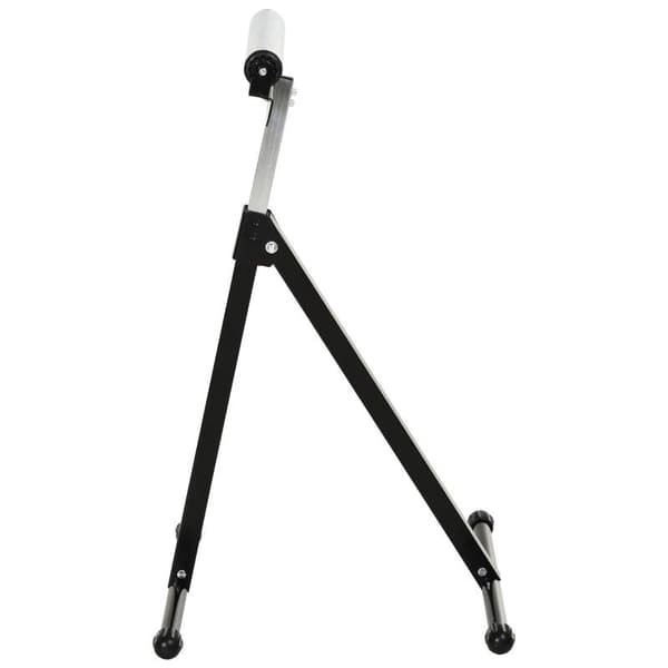 Rootz Rullestativ - Rullestøtte - Justerbar Rullestativ - Hjælpestander - Støttestativ - Metal - Sort - 44 X 50 X 68-110 cm