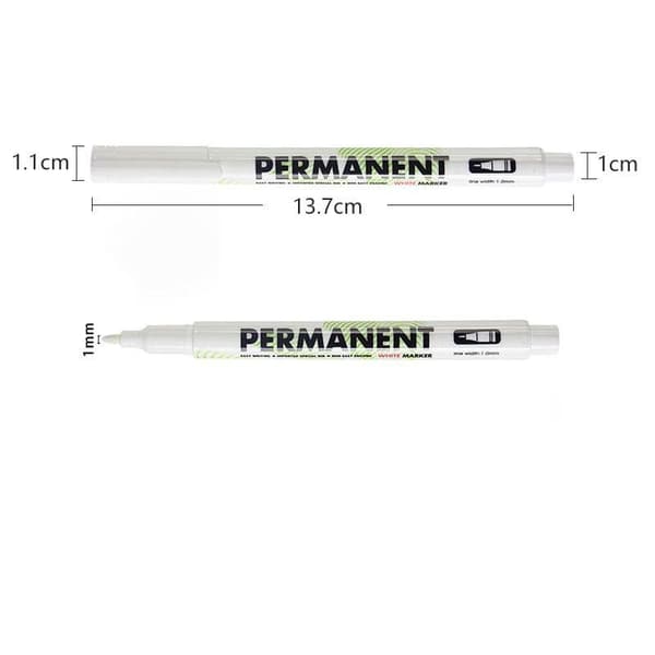 Vita Fiberpennor - 1 mm - 10 st