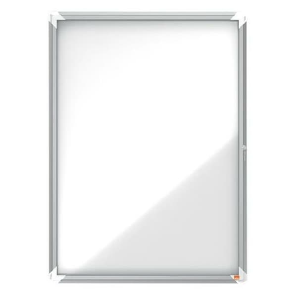 Opslagstavle Nobo Premium Plus Magnetisk Hvid Sølvfarvet Metal Krystal