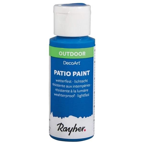 Rayher Hobby Rayher uteplatsfärg 59 ml Azurblå - 38610374