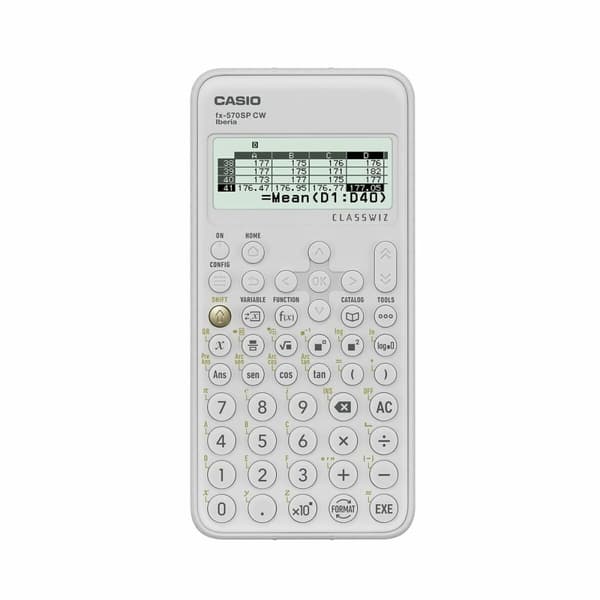 Tieteellinen laskin Casio Valkoinen