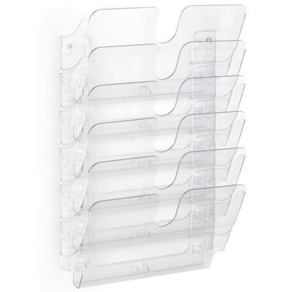 Disk Display Durable FLEXIPLUS Gavlmaleri Plastik 75 x 34 x 10 cm Gennemsigtig A4