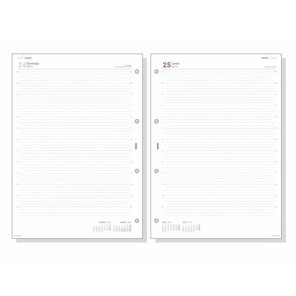 Refill til notesblok Finocam Open R4098 2024 Hvid 21 x 29,7 cm