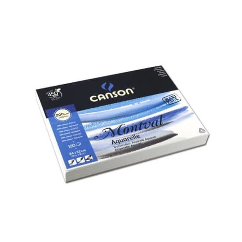 Akvarellpapper CANSON 200g, 24×32cm