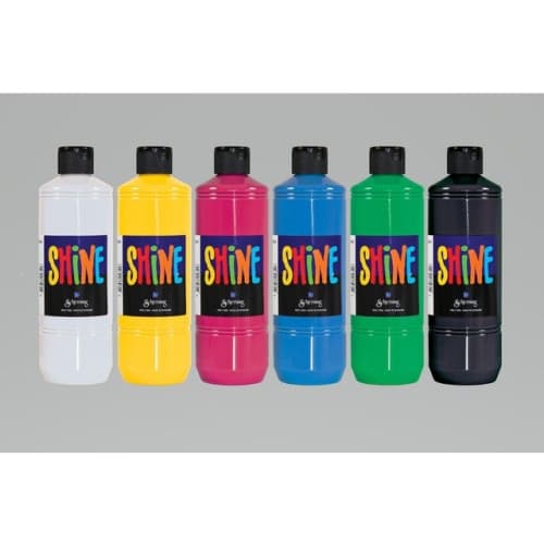 Glansfärg Shine färglära 6x500ml