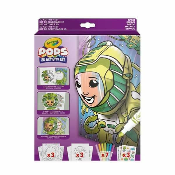 Tegninger til at tegne Crayola 3D Color Pops Rumskib