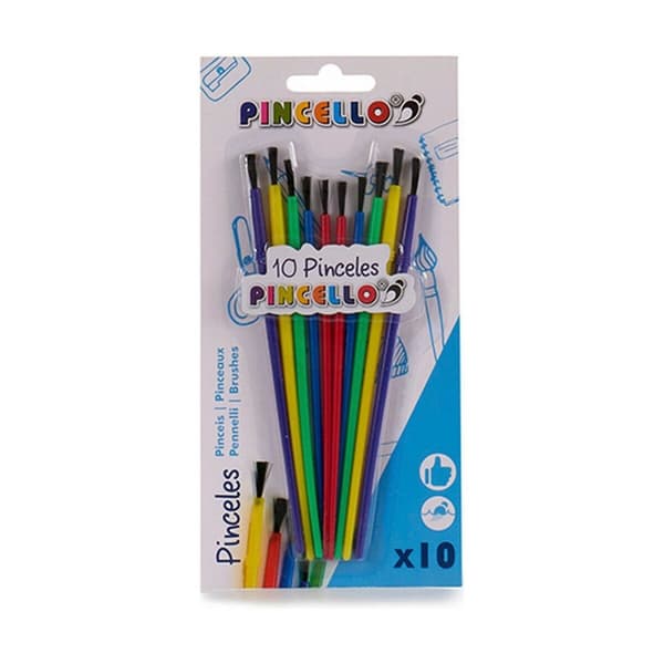 Pensler Pincello Multifarvet Sæt (24 enheder)