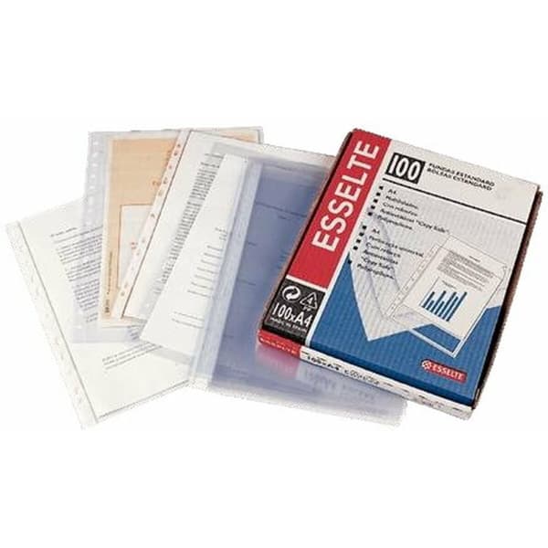 Covers Esselte Gennemsigtig A4 Din A4 (100 Dele)