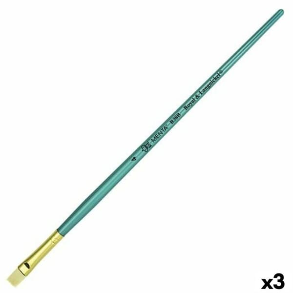 Pensler Royal & Langnickel Menta R38B Skinnende 4 (3 enheder)