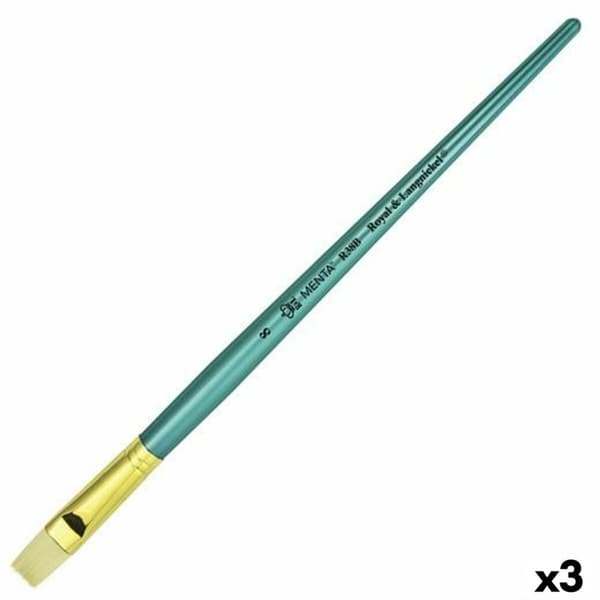 Pensler Royal & Langnickel Menta R38B Skinnende 8 (3 enheder)
