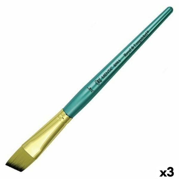 Pensler Royal & Langnickel Menta R98A Vinklet 3/8" (3 enheder)