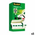 Miniatyrbillede 1 af 2: Sæt med Klæbende Tape Scotch Invisible Magic 14 Dele 19 mm x 33 m (2 enheder)