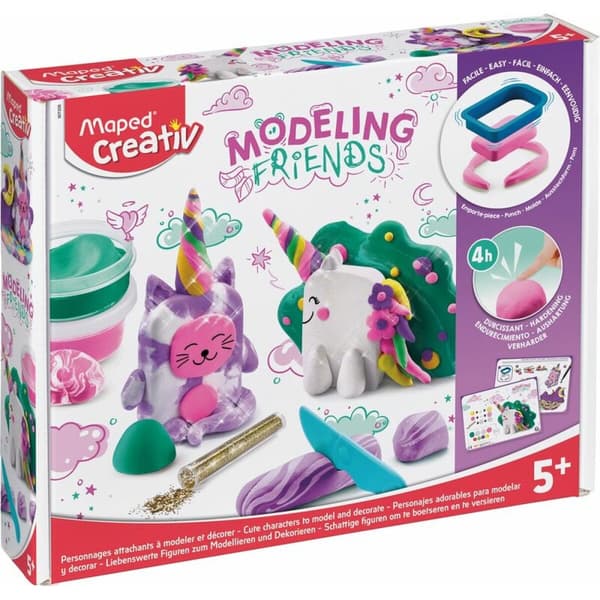 Sæt Maped Modelling Magic Friends