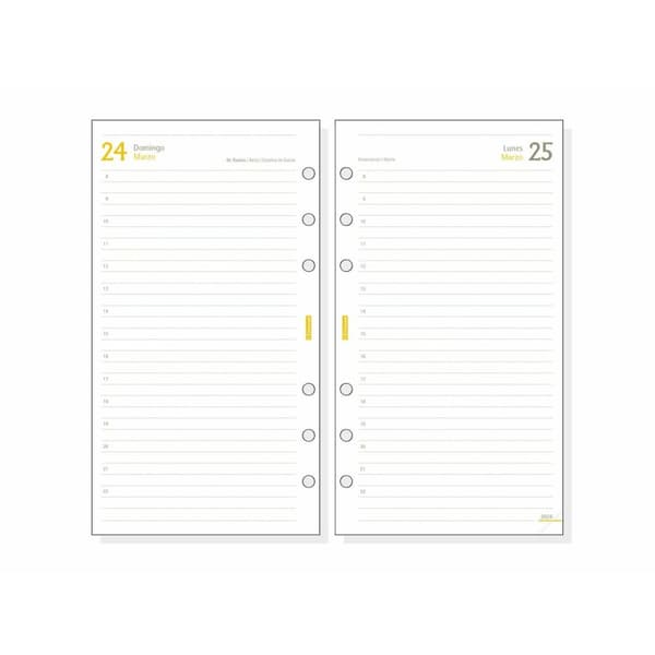 Refill til notesblok Finocam C998 Hvid 9,4 x 17,1 cm