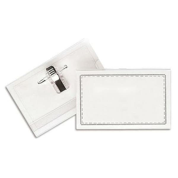 Cover til identitetskort Grafoplas Gennemsigtig PVC 50 Dele 5,8 X 9,2 cm